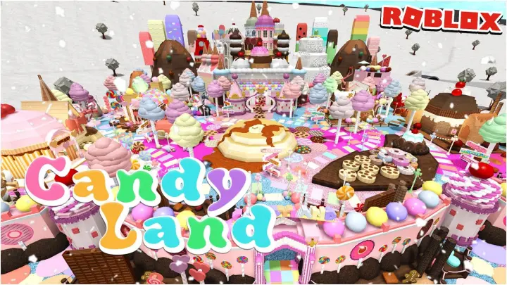 Candy Land Tour! $1,674,319 | Bloxburg (Collab with: Yumekookie)