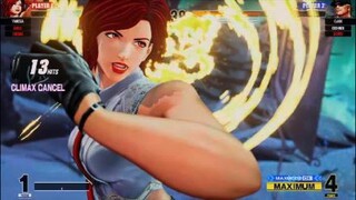 KOF15　達人　ヴァネッサ　２９HITクライマックスコンボ　クローネンの８割コンボもヤバイ