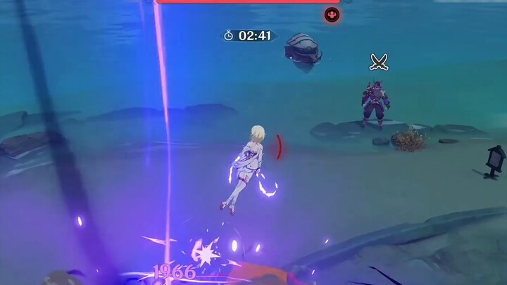 Game|Genshin Impact|Can't Defeat Taromaru? Drown Him Then