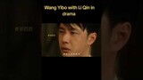 Wang Yibo and Li Qin in Drama Vs in Real life "War of faith" #wangyibo