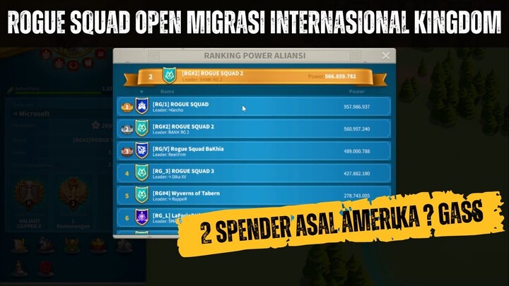 KINGDOM MUDA 40 HARIAN DENGAN 2 T5 DARI USA !! TAPI COUNCIL 50% INDO BISA LAH JOIN JALUR ORANG DALEM