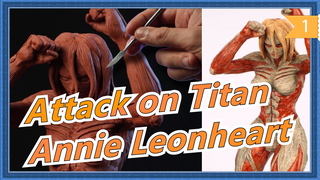 [Attack on Titan] Annie Leonheart| Giantess| Making Figure Step By Step, It's Clear In Details_1