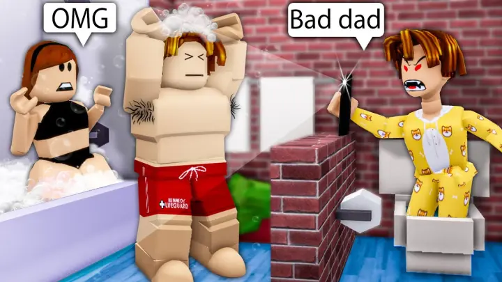 ROBLOX Brookhaven 🏡RP - FUNNY MOMENTS: Peter Helps Father Escape From Evil Maid