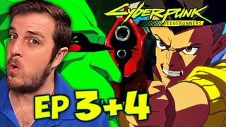 Cyberpunk NEWB Reacts to EdgeRunners  Episode 3 & 4 Reaction