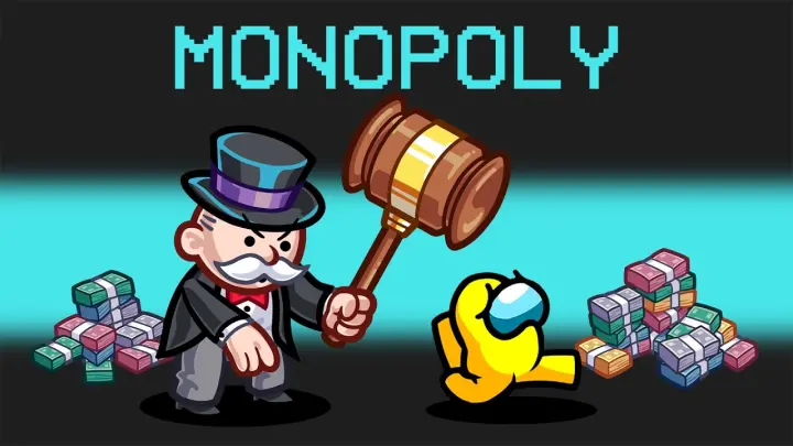 *NEW* MONOPOLY BOARD GAME in Among Us
