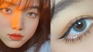 你的眼睛里有星河|火爆某书的虞书欣眼尾亮片灵感妆！