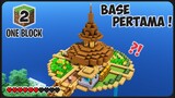 Membuat Pulau Melayang Pertama ! || Minecraft One Block Indonesia Pt.2