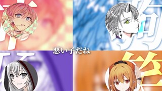 [Vampir Hanako-kun X4? Ketika keempat Hanako-kun bertemu, bisakah mereka menyelesaikan lagu "ヴァンパイア"