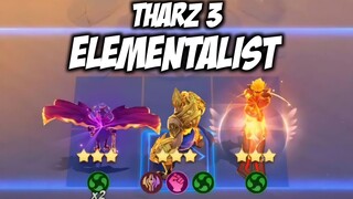 THARZ 3 ELEMENTALIST GATOT AUTO LONCAT TERUS ‼️ GORD GAK MAU KALAH WKWK | MAGIC CHESS MOBILE LEGENDS