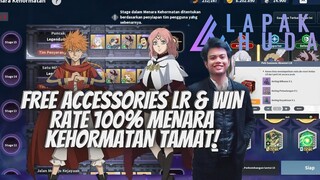 FREE ACCESSORIES LR & WIN RATE 100% MENARA KEHORMATAN 🍀BLACK CLOVER MOBILE