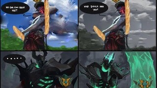 Mordekaiser vs yone .exe | Lâu Đài Tình Ái