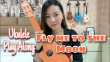 FLY ME TO THE MOON | Frank Sinatra | UKULELE PLAY ALONG feat. Donner Carbon Fiber
