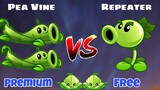 Pea Vine vs Repeater: Quá đáng tiền | Plants vs. Zombies 2 - so sánh plants - PVZ2 MK
