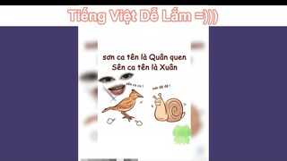 Tiếng việt là dễ #funny #haihuoc