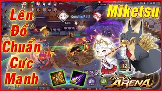 🌸Onmyoji Arena: AD Miketsu Tăng Nhẹ Sức Mạnh Đi Đường Bắn Cho Team Địch Chết Không Hiểu Lý Do