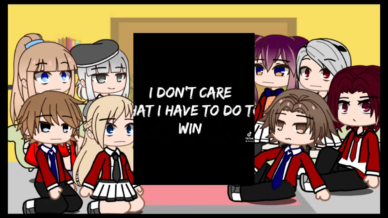 Classroom Of The Elite react to Ayanakoji Gacha club SPOILERS 