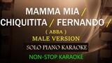 MAMMA MIA  / CHIQUITITA / FERNANDO ( MALE VERSION ) ( ABBA ) NON-STOP KARAOKE
