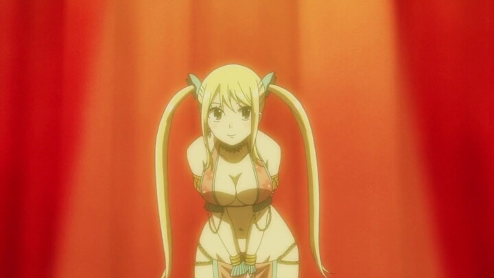 Fairy Tail: Lucy dances like no one else.