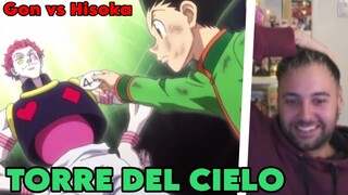 REACCION POR PRIMERA VEZ A HUNTER X HUNTER || MEJORES MOMENTOS DE LA TORRE DEL CIELO CAP 22 - 36