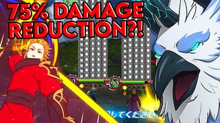 INSANE DAMAGE REDUCTION BIRD TEAM!! GREEN ARTHUR SLAYS FLOOR 3!! | Seven Deadly Sins: Grand Cross