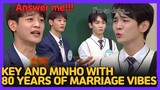 Knowing Bros SHINee Key&Minho Old Married Couple Material