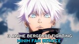 3 Anime Bergenre Fighting Minim Fan Service