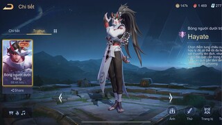 Liên Quân Mobile - Review Skin Hayate Bóng Người Dưới Trăng