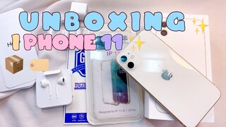 Unboxing iPhone11 📦 (ผ่อนเอา รวมๆดอก 32,000 ก็คนมันอยากได้ง่ะ ) แกะกล่องไอโฟน 11 ในปี 2020 ✨