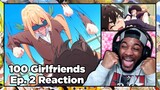 KARANE IS ON DEMON TIME TODAY!!! | The 100 Girlfriends Who Really Really Love You Episode 2 Reaction