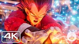 Super Saiyan 4 Vegeta VS Omega Shenron Gameplay - Jump Force (4K 60FPS)