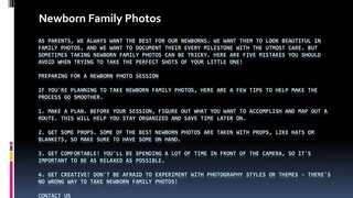Newborn Family Photos