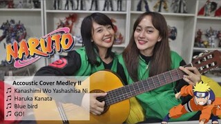 Naruto OST - Acoustic Cover Medley EP 2 : Kanashimi Wo Yashashisa ni, Haruka Kanata, Blue bird & GO!