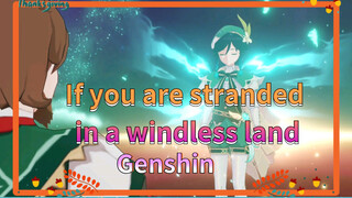 If you are stranded in a windless land