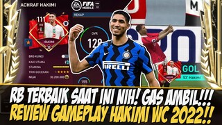 RB TERBAIK NIH!! REVIEW HAKIMI EVENT WORLD CUP 2022 FIFA 2022 MOBILE | FIFA MOBILE 22 INDONESIA