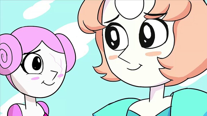 Pearl and Pink Pearl - Home away from Homeworld (Pearl squad) steven universe comic episode 82