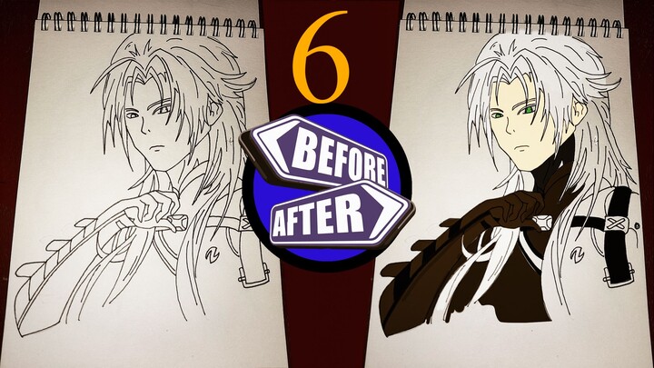 Drawing Calcharo Wuthering Wave Part 6 #bestofbest #anime #drawing