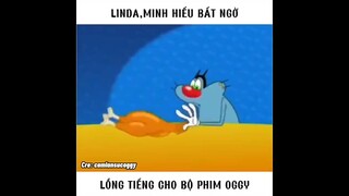 KHI LINDA & CÔ MINH HIẾU LỒNG TIẾNG PHIM OGGY