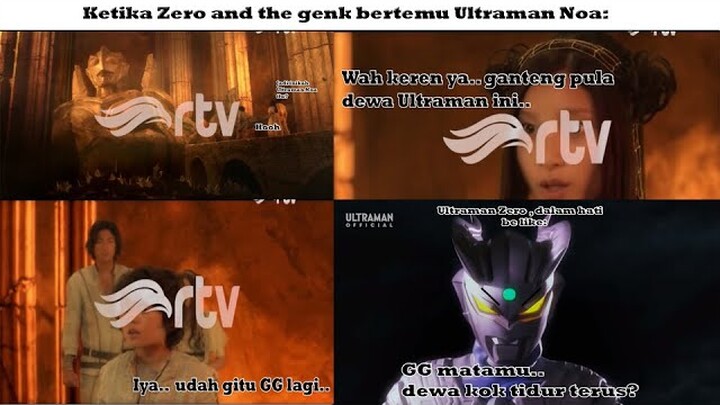 Dewa Kok Tidur Mulu 😂l Reaction Meme Ultraman#10