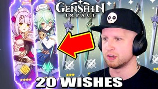 20 "BEGINNERS' WISH" ROLLS in GENSHIN IMPACT (Noelle Gaurenteed!)