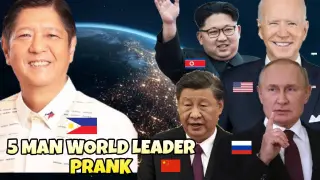 5 MAN WORLD LEADER PRANK IN MOBILE LEGENDS