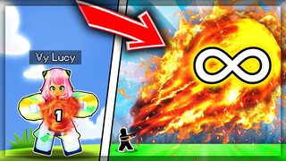 ROBLOX Thử Thách Nâng Cấp QUẢ CẦU NĂNG LƯỢNG Mạnh Nhất Trong Fireball Punching