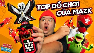 Top Đồ Chơi Cực Xịn Của Mazk | Gokai Mobirates Đỉnh Cao Biến Hình | Mazk Unbox Tập Đặc Biệt