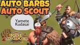 Rise Of Kingdom - New System Auto Barbarian & Auto Scout