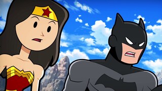 [Hu Lai Cartoon] Superman has a fever and burns his brain, steals Wonder Woman's clothes, Batman is 