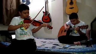 Kahit Maputi na Ang buhok ko cover by Gabz and Migz