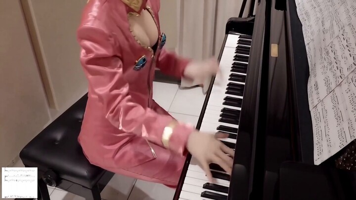 [Datang dan belajar piano dari adikku] BGM Eksekusi Angin Emas Petualangan Aneh Jojo