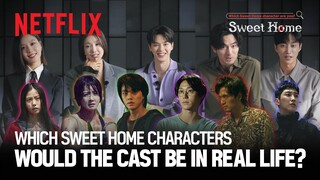 Cast of Sweet Home S2 finds out which character they "really" are | Personality Quiz | Netflix [ENG]