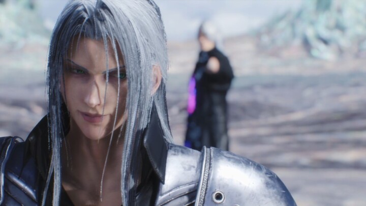 Sephiroth, give me back my brother's man and the knife!
