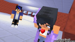 APHMAU FELL IN LOVE w/ EIN ??🤔- Minecraft Animation