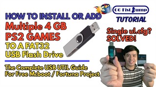 Complete USBUtil Guide How to Add MULTIPLE 4 Gb PS2 Games to FAT32 USB